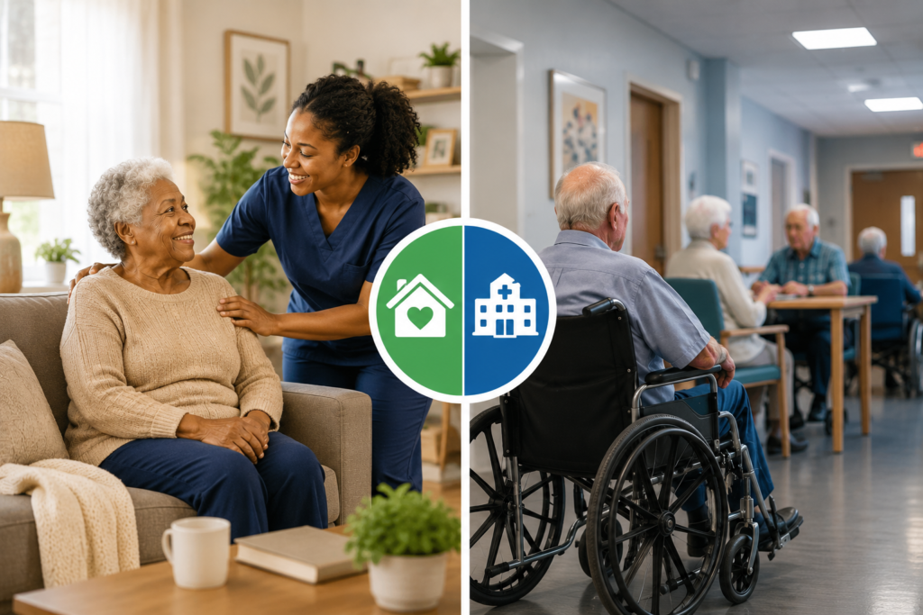Home Care vs. Nursing Homes: Which Is the Best Choice for Your Loved One?